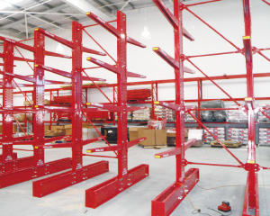 Cantilever racking